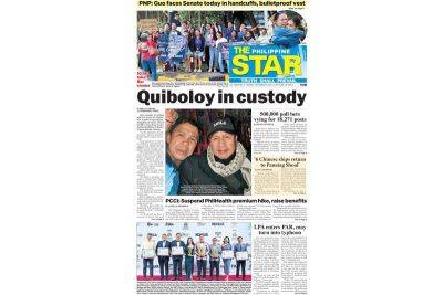 The STAR Cover (September 9, 2024) - philstar.com