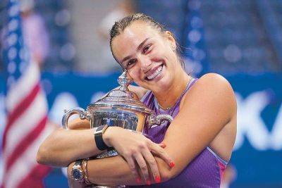 Jessica Pegula - Aryna Sabalenka - Sabalenka adds US Open title to two AO plums - philstar.com - Usa - Australia - New York - Belarus - city New York