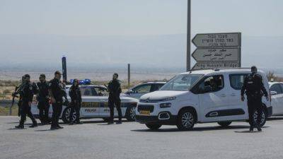 Gunman kills at least three Israelis at West Bank-Jordan border crossing