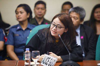 ‘I am Alice’: Guo insists on Philippine nationality